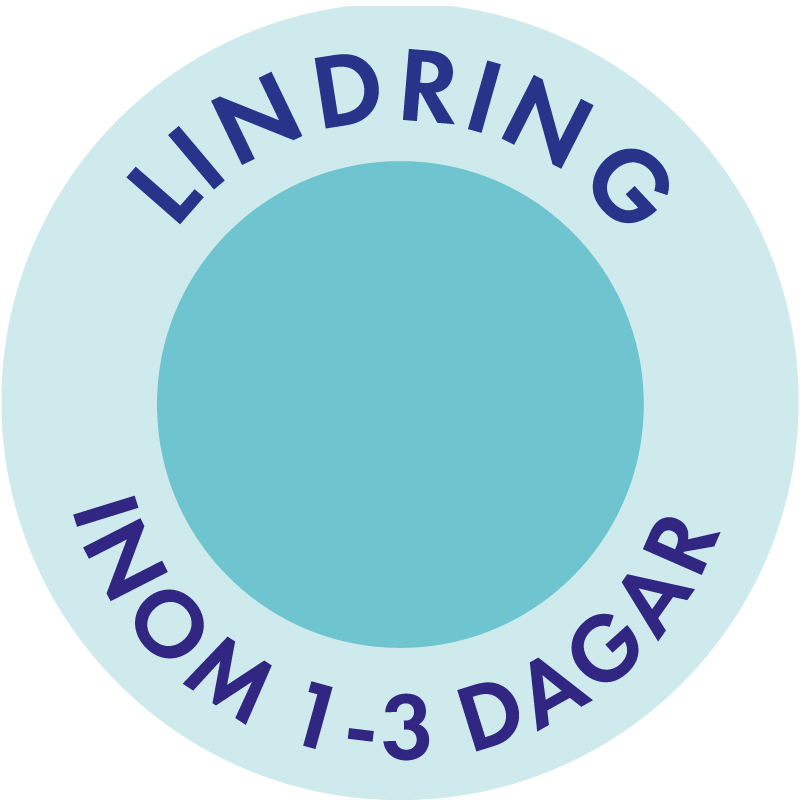 Donaxyl - lindring inom 1-3 dagar